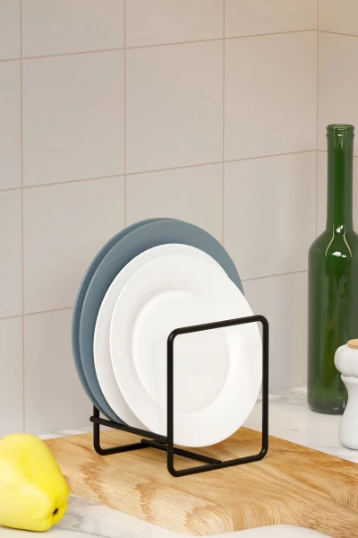 2 Adet Tabaklık Rafı Tabak Kurutmalık Mutfak  Ve Tezgah Düzenleyici Bulaşıklık Organizer  Standı