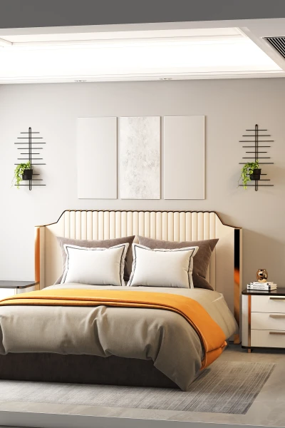 2 Li Metal Duvar Saksılığı Dekorasyon Saksı Oval Çiçeklik Standı Vazo Çiçek Siyah