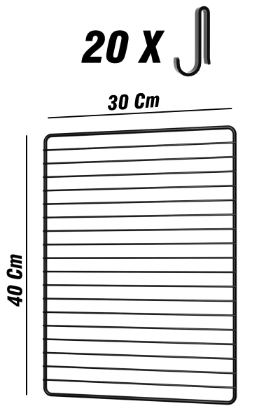 zabata 20 kancalı Takı Organizeri Dolap İçi Kolye Küpe Tesbih Aksesuar Düzenleyici Pano Metal Standı