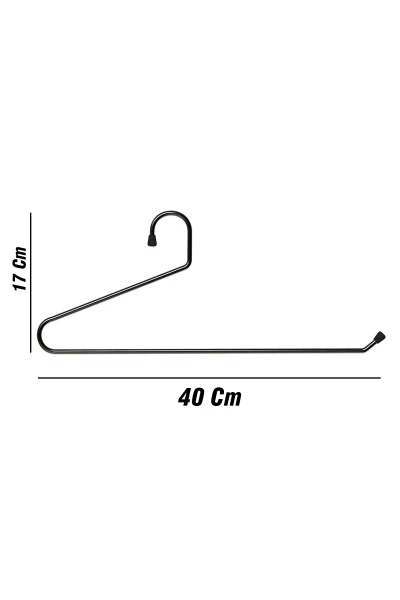 5 Adet Dolap İçi Askı Metal Pantolon Askısı Kıyafet Askılığı Elbise Düzenleyici