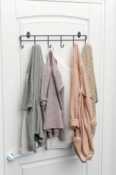 Yapışkanlı Metal Duvar Elbise Askılığı Kapı Arkası Askılık Portmanto Organizer Askı