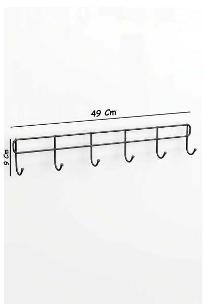 Yapışkanlı Metal Duvar Elbise Askılığı Kapı Arkası Askılık Portmanto Organizer Askı