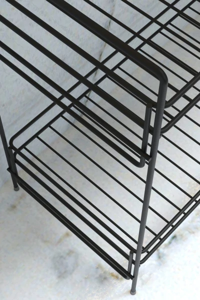 2 Katlı Mutfak Rafı Banyo Dolabı Çok Amaçlı Düzenleyici Baharatlık Masa Üstü Tezgah Raf Organizer