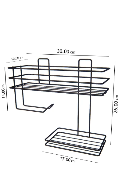 Tuvalet Hijyen Seti Kağıtlık Peçetelik Islak Mendil ve Sıvı Sabun Hazneli