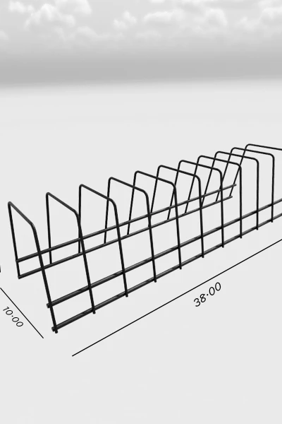 Tabaklık Rafı Tabak Kurutmalık Tencere Kapak Düzenleyici Organizer Standı Mutfak Tezgah