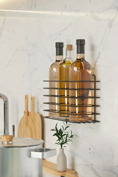 Yapışkanlı Yağdanlık Rafı